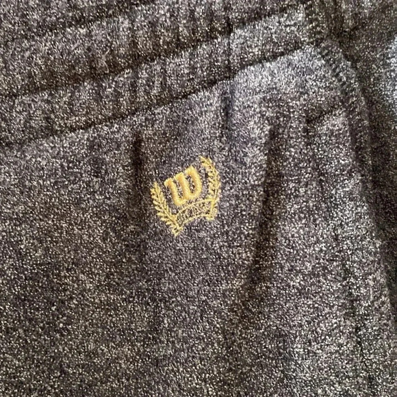 Wilson Women’s Untight Terry Blue Gray Fleece Joggers Size S - Picture 6 of 12